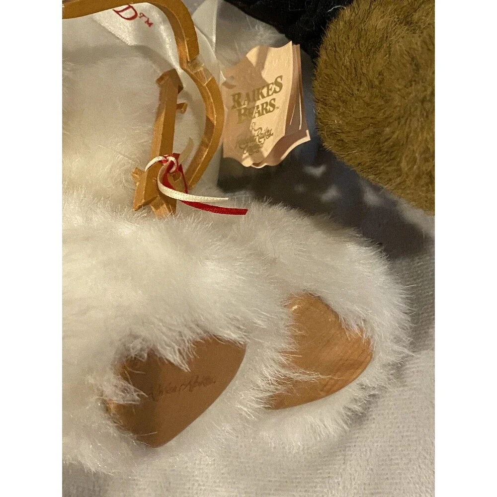 Raikes Cupid Bear & Purrfect  Boyfriend Teddy Bear By Robert Raikes